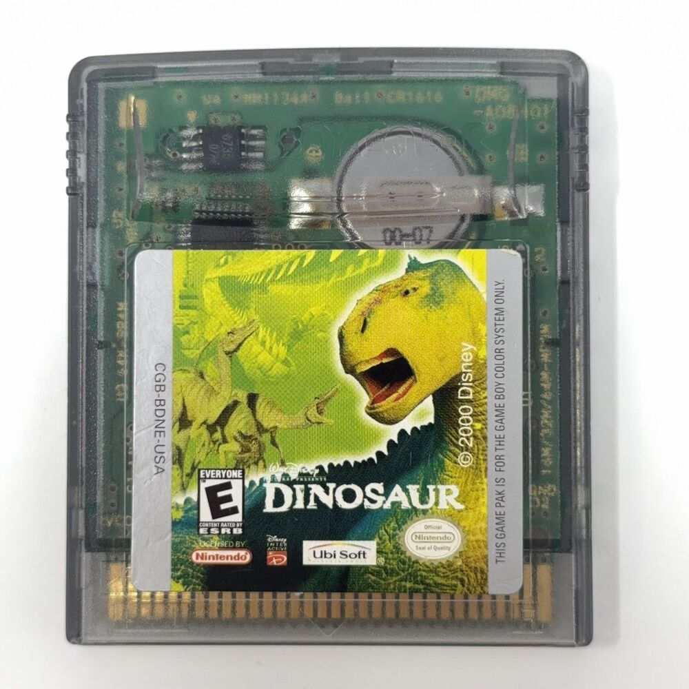 Dinosaur Adventure Game Boy Color GBC CGB-BDNE-USA Cart Refurbished Tested